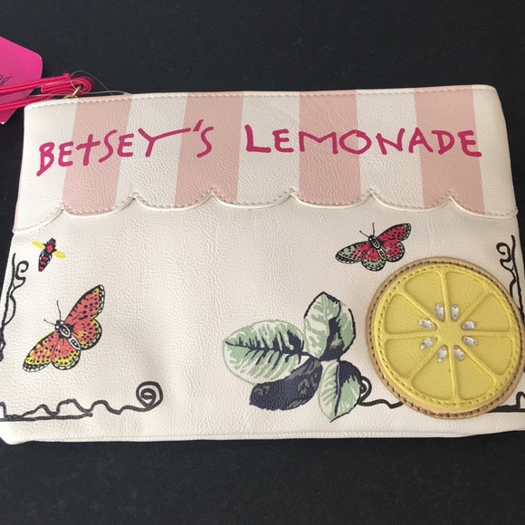 Betsey Johnson Lemonade Stand Clutch - Picture 6 of 8